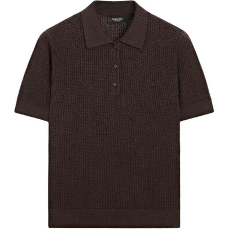 Massimo Dutti Коричневое Женское Поло - изображение 2