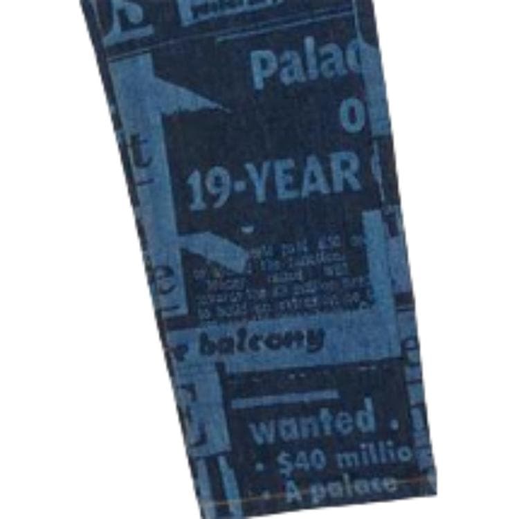 Штаны PALACE FW22 Tabloid Denim Jean Blue - изображение 5