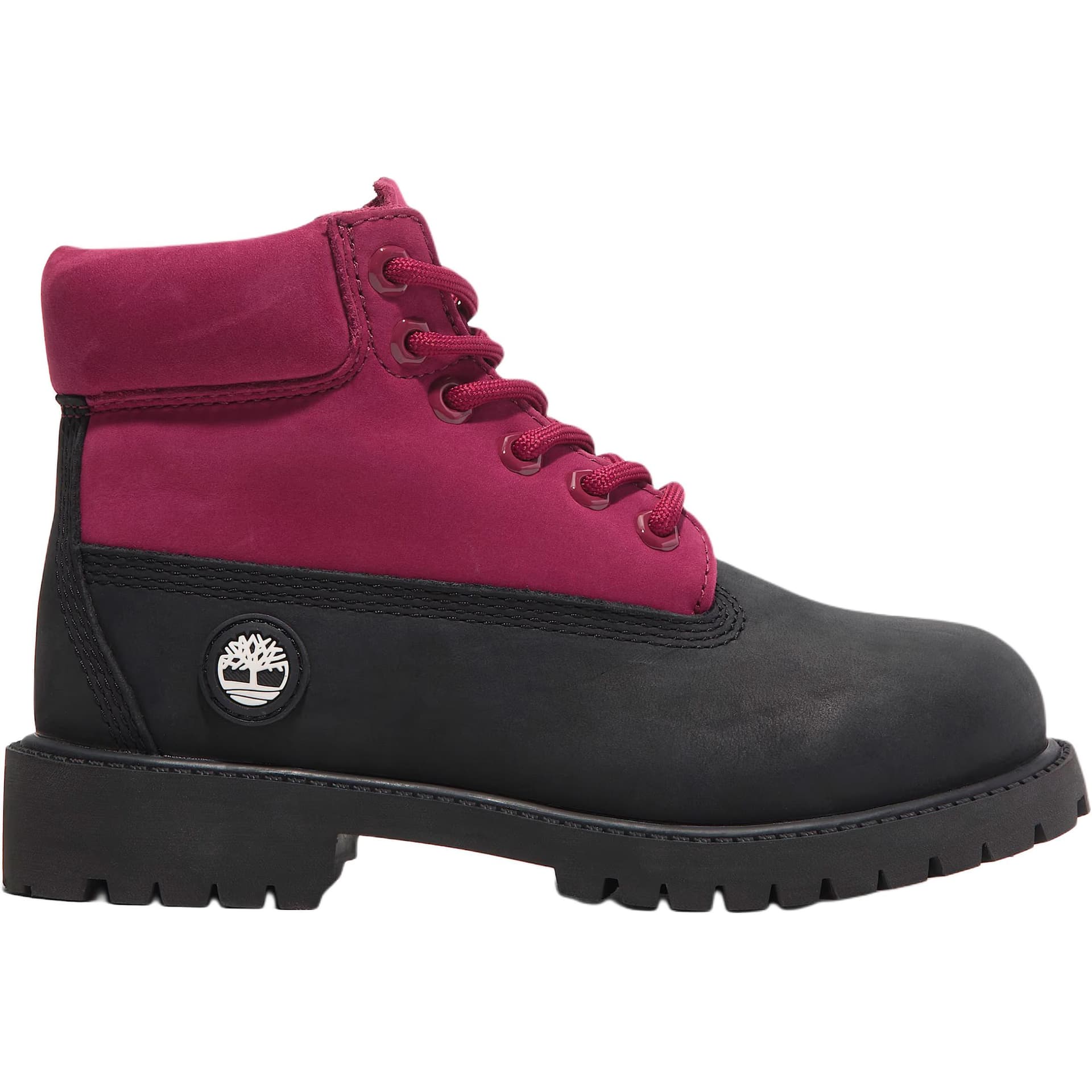 Timberland Премиум Детские ботинки Черный Розовый Дошкольный - изображение 2