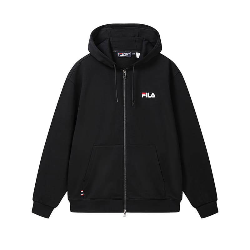 Кофта FILA Свитшот Унисекс Глубокий черный - изображение 1