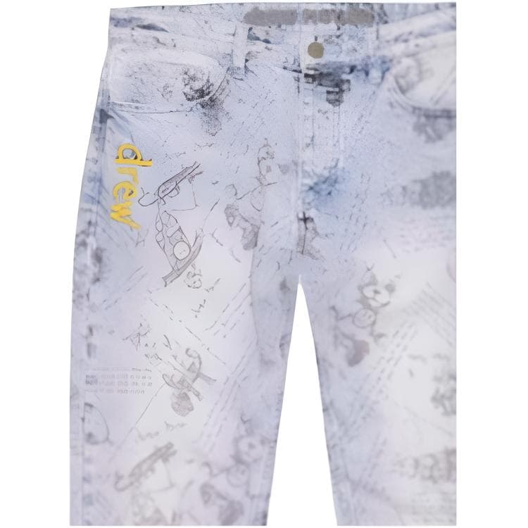 Джинсы Drew House Idears Tapered Jean Vintage Indigo - изображение 3