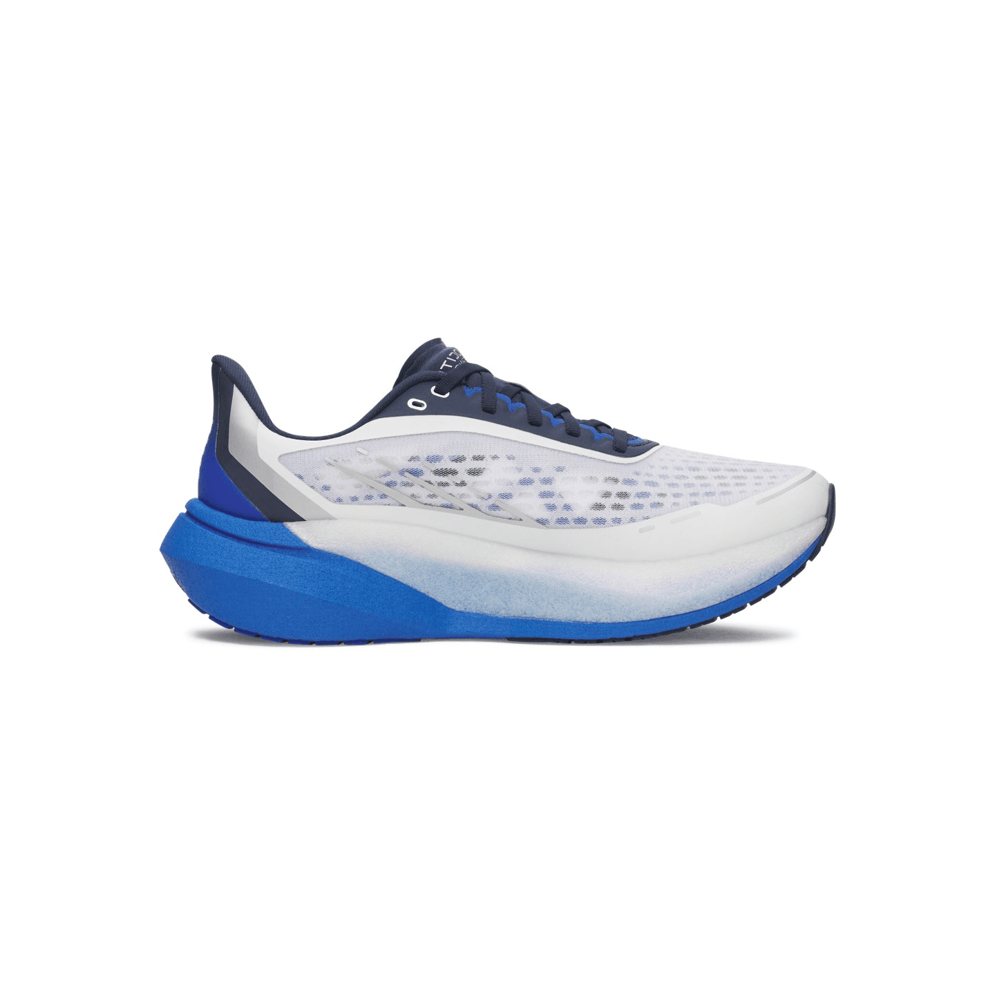 Кроссовки для бега Under Armour Velociti Distance Беговые кроссовки Низкий Топ Белый Team Royal Синий Коллегиальный синий Мужской - изображение 2