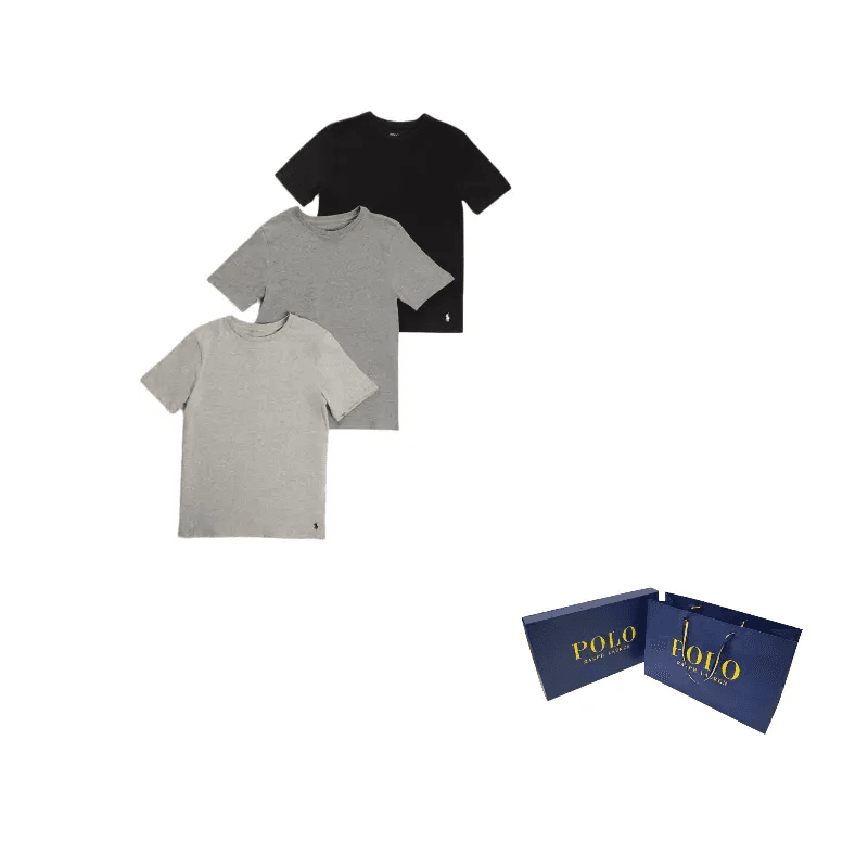 Футболка Polo Ralph Lauren Футболка SS25 3 шт Детский - изображение 5