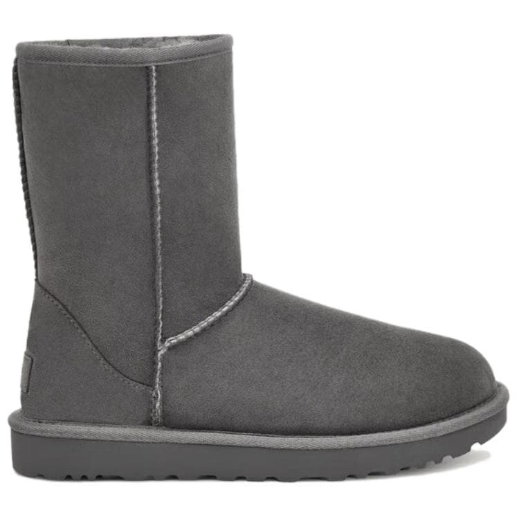 Ботинки зимние UGG Classic Short II Gray - изображение 2