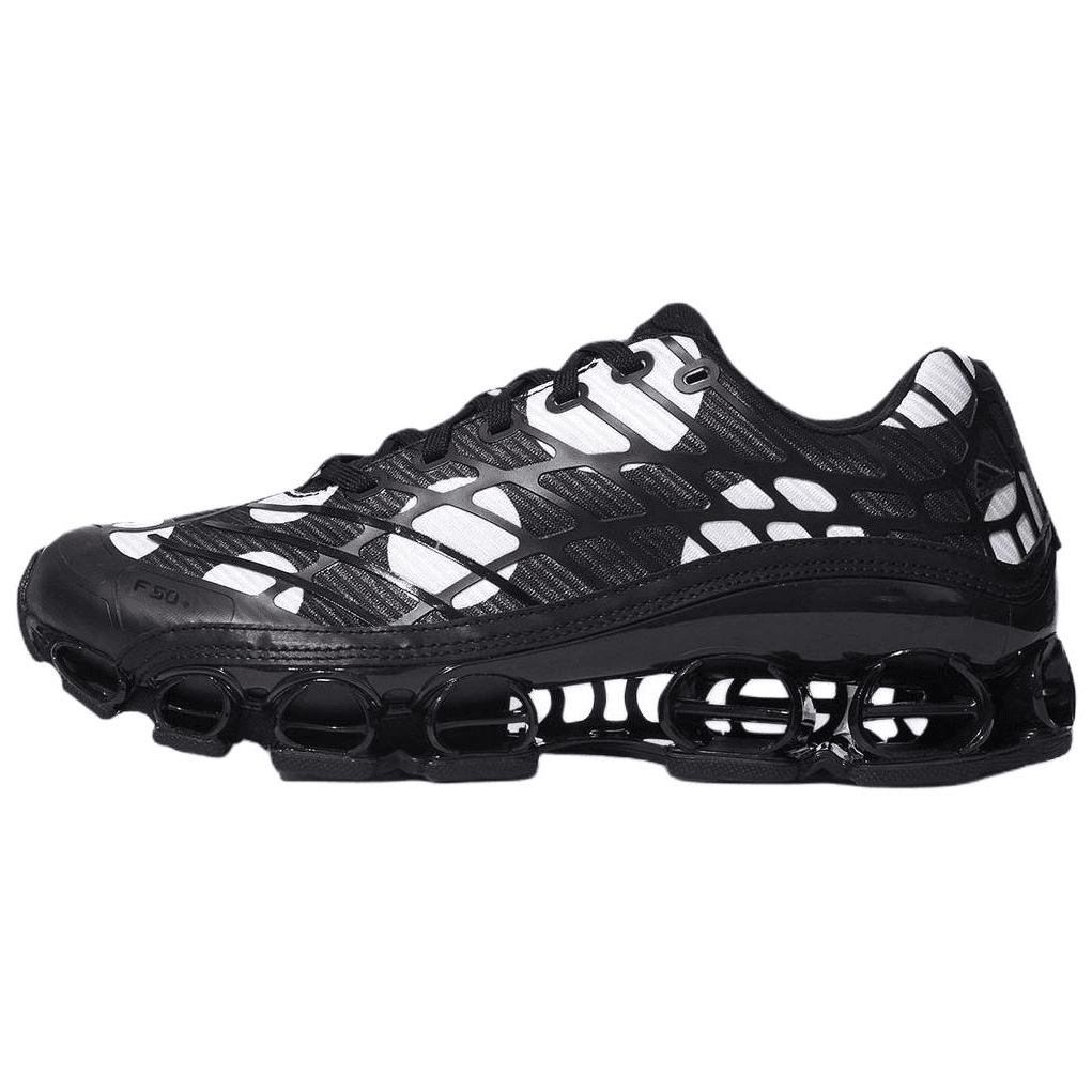 Кроссовки для бега Adidas Megaride F50 Беговые кроссовки Низкий Топ Черный Белый Унисекс - изображение 1