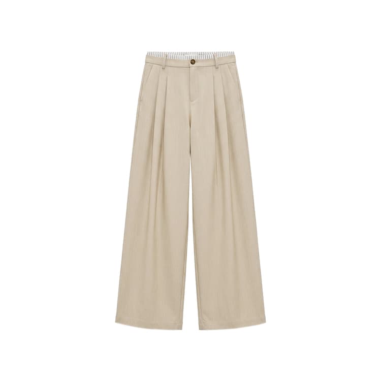 Штаны ELLE Khaki Женские Повседневные Брюки - изображение 1