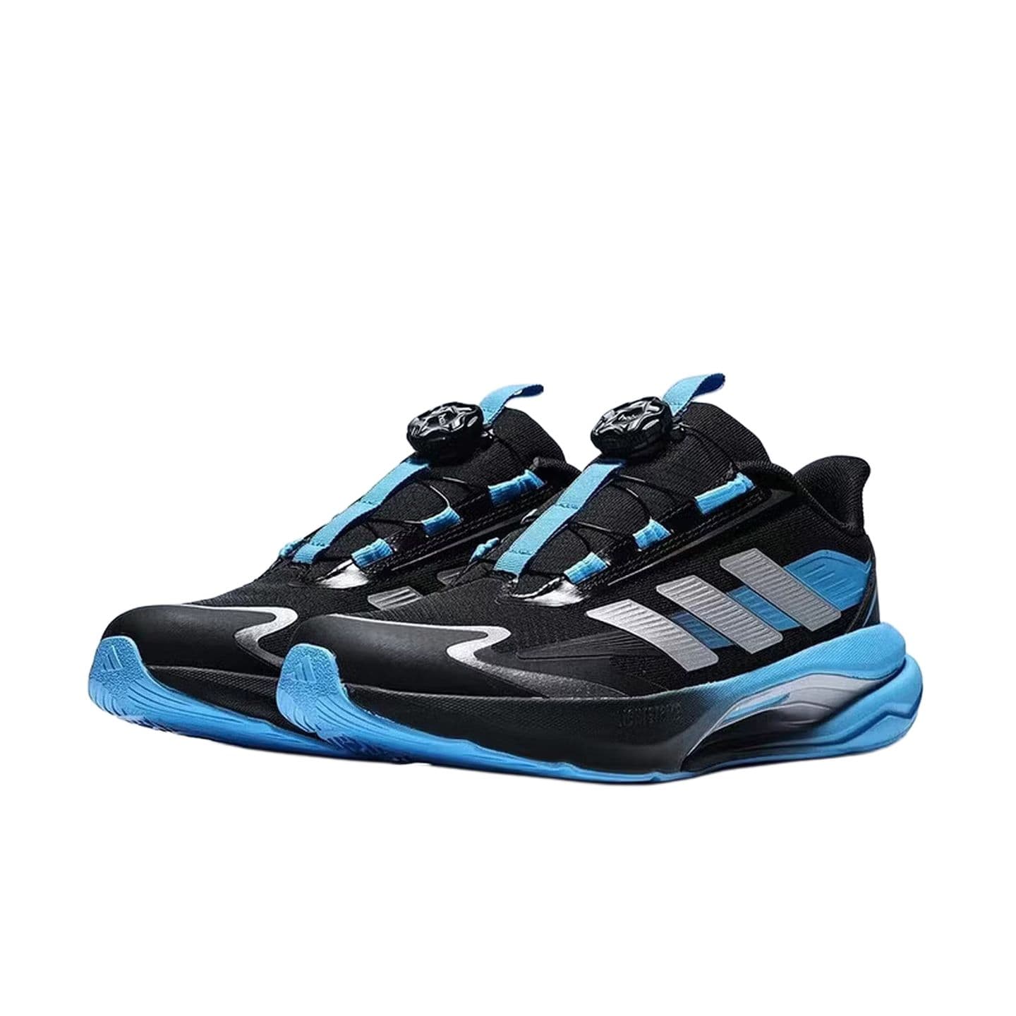 Кроссовки Adidas Lightdart Habu Детские беговые кроссовки Low Топ Черный Kids - изображение 3