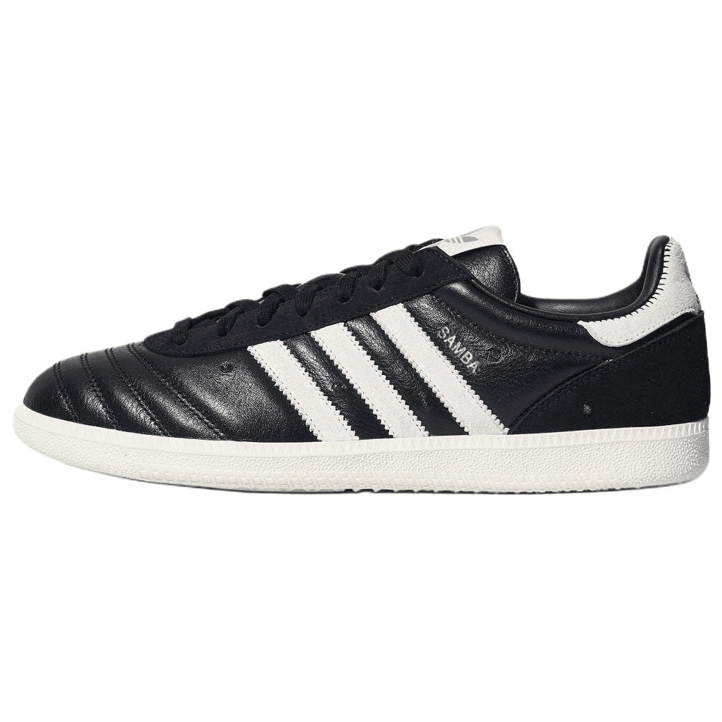 Кроссовки Adidas Originals Samba JP Skate Shoes Low Top Черный Ярко-белый Нефритовый белый Унисекс - изображение 1