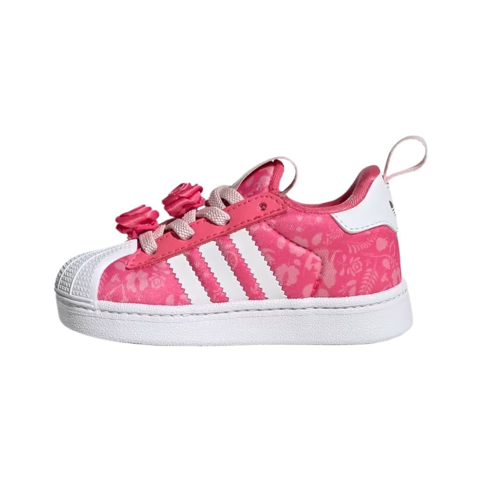 Кроссовки Adidas Originals SUPERSTAR Детская Скейтбординг Обувь Низкий Верх Розовый Kids - изображение 1