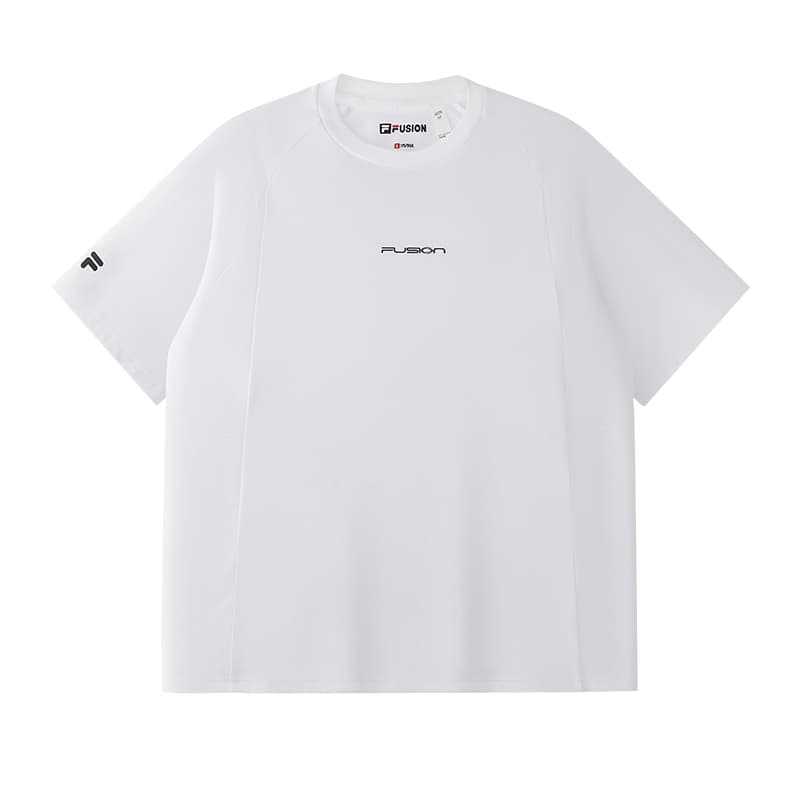 Футболка FILA FUSION URBAN TECH Стандартный Белый Мужская Футболка - изображение 1