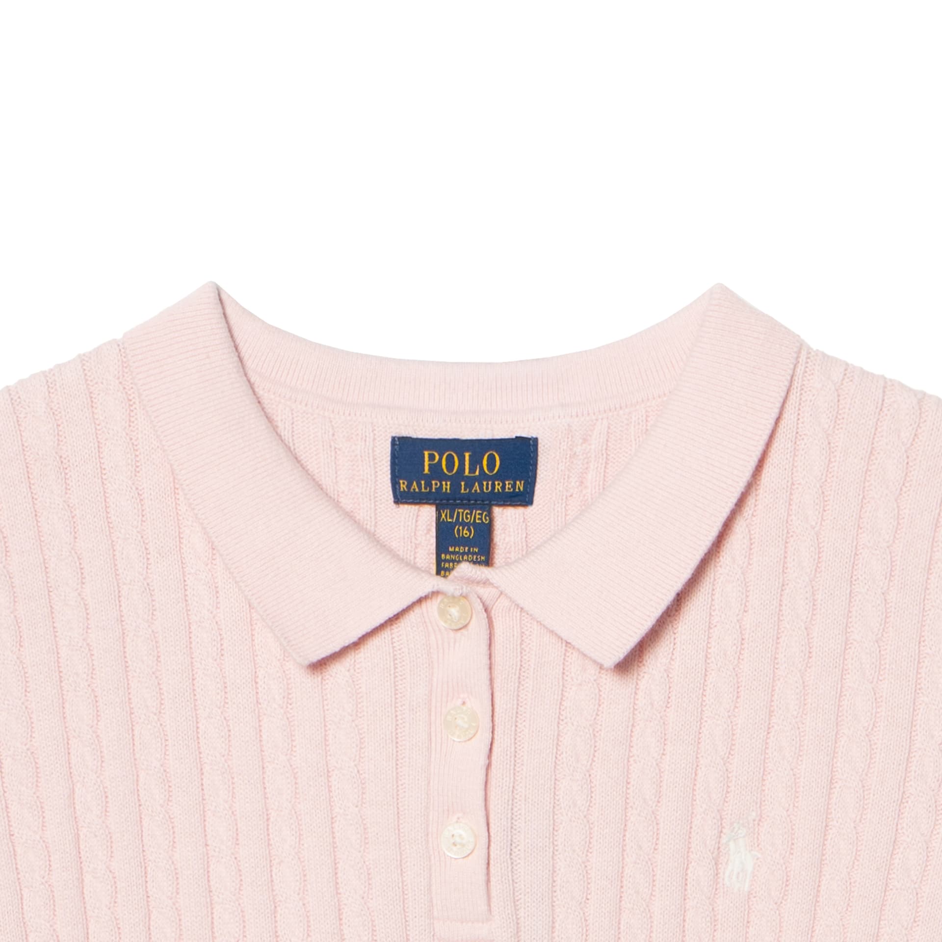 Свитер Polo Ralph Lauren SS26 Классическая версия Розовый Детский - изображение 4