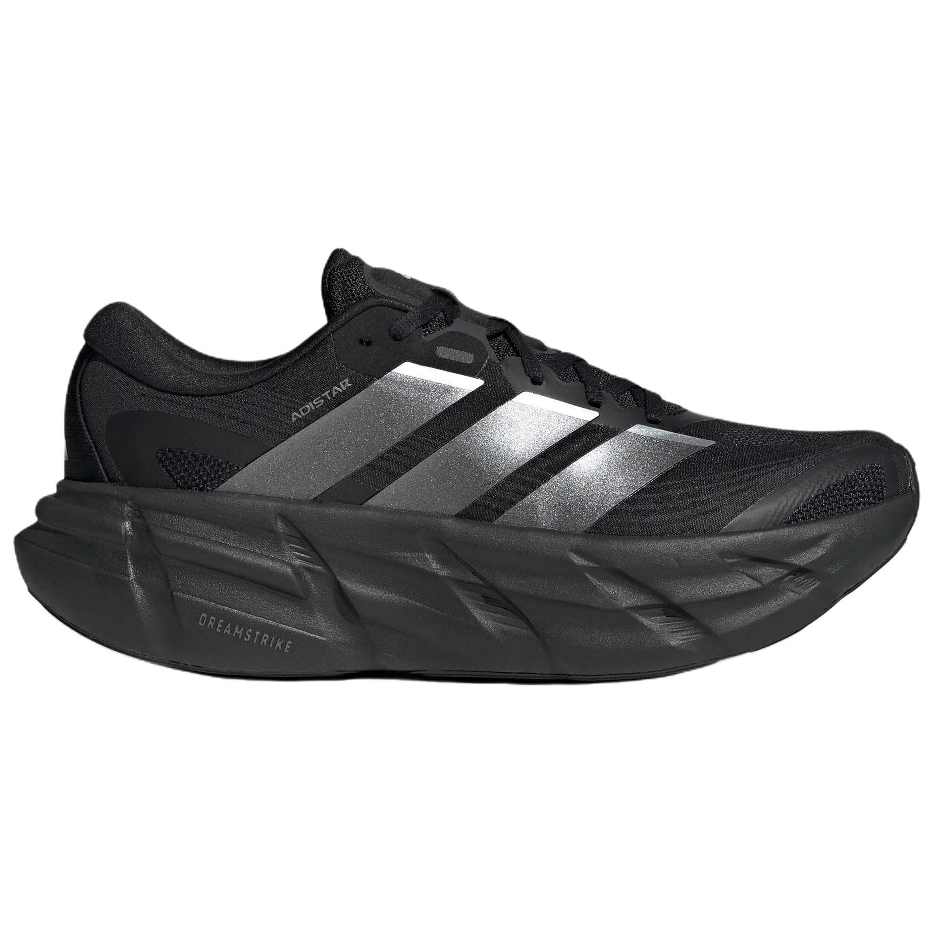 Кроссовки для бега Adidas Adistar 5 Беговые кроссовки Черный Яркий Металлик Железно-серый Угольно-черный Мужской - изображение 2