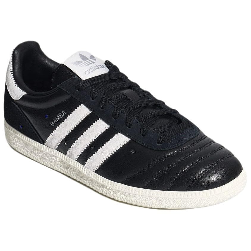 Кроссовки Adidas Originals Samba JP Skate Shoes Low Top Черный Ярко-белый Нефритовый белый Унисекс - изображение 3