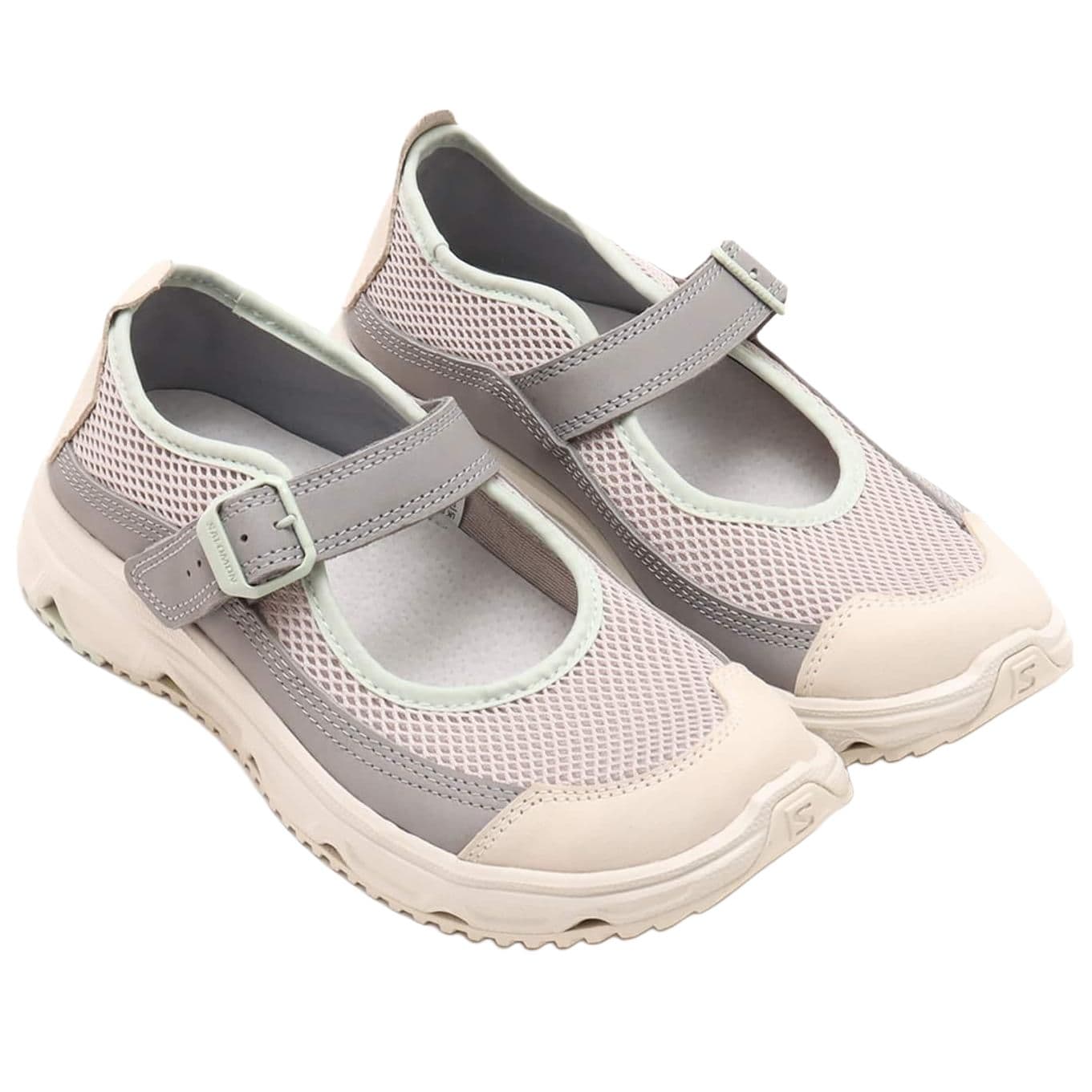 SALOMON Платформа Туфли Мэри Джейн Женские Серые - изображение 3