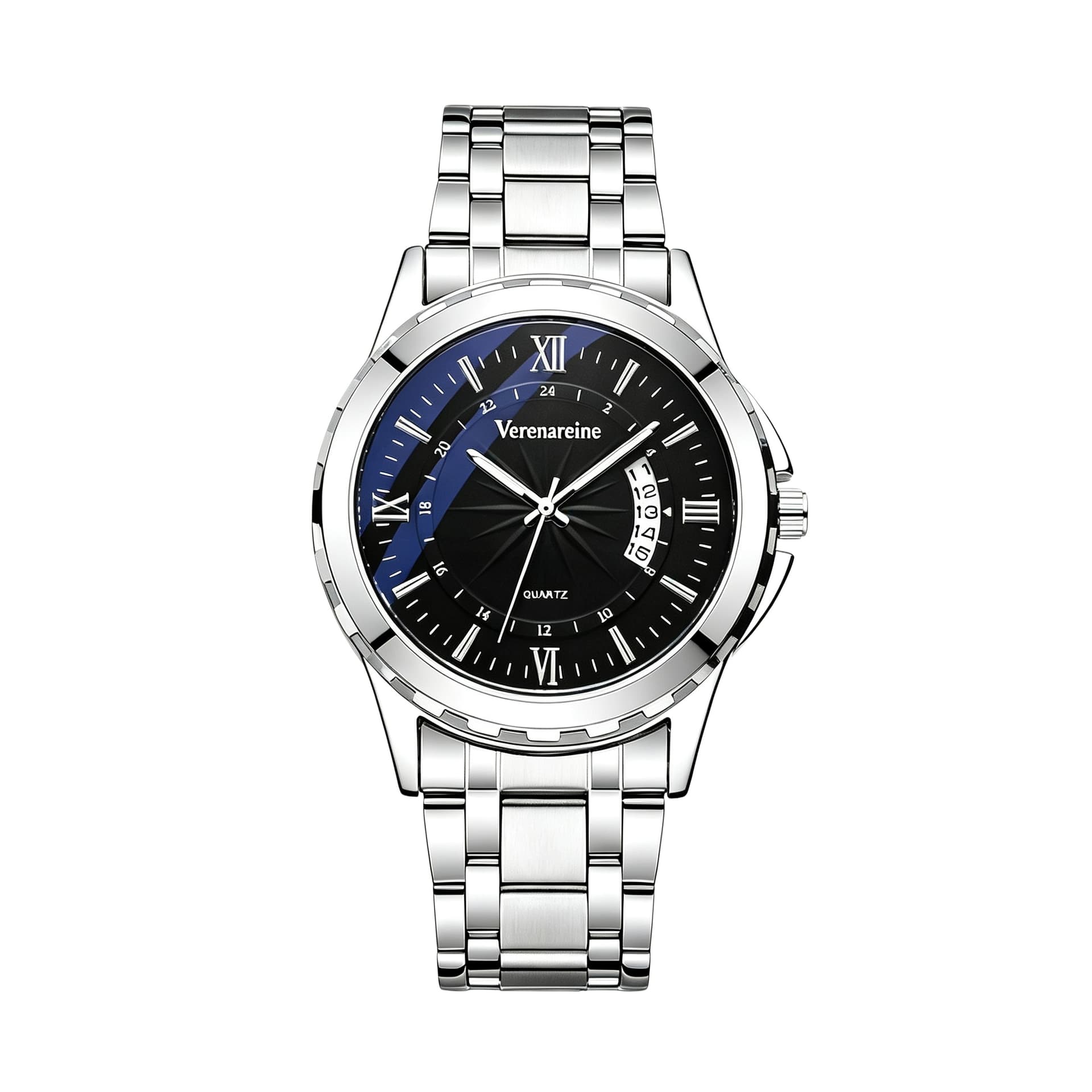 Часы VERENA REINE Кварцевый механизм Мужские часы 43mm*43mm Черный - изображение 1