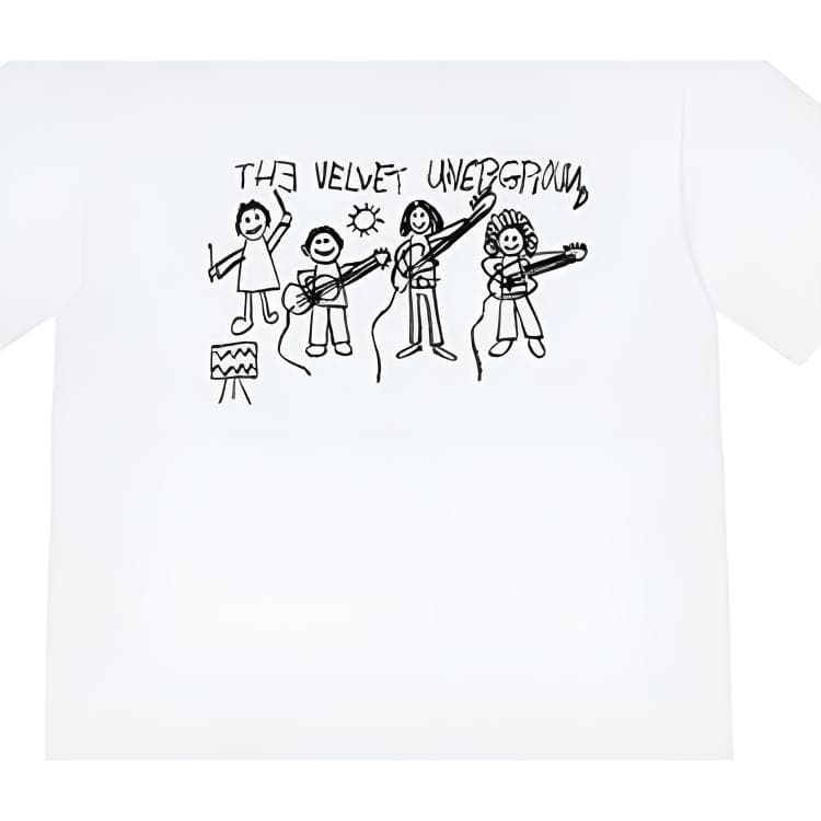 Футболка Supreme Week 4 x The Velvet Underground Drawing Tee T - изображение 5