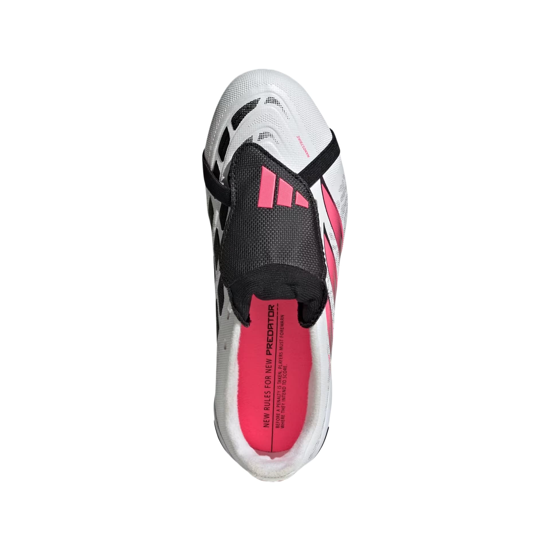 Бутсы Adidas PREDATOR LEAGUE Детские футбольные бутсы Низкий Топ Облачный Белый Солнечный Turbine Основной Черный Kids - изображение 2