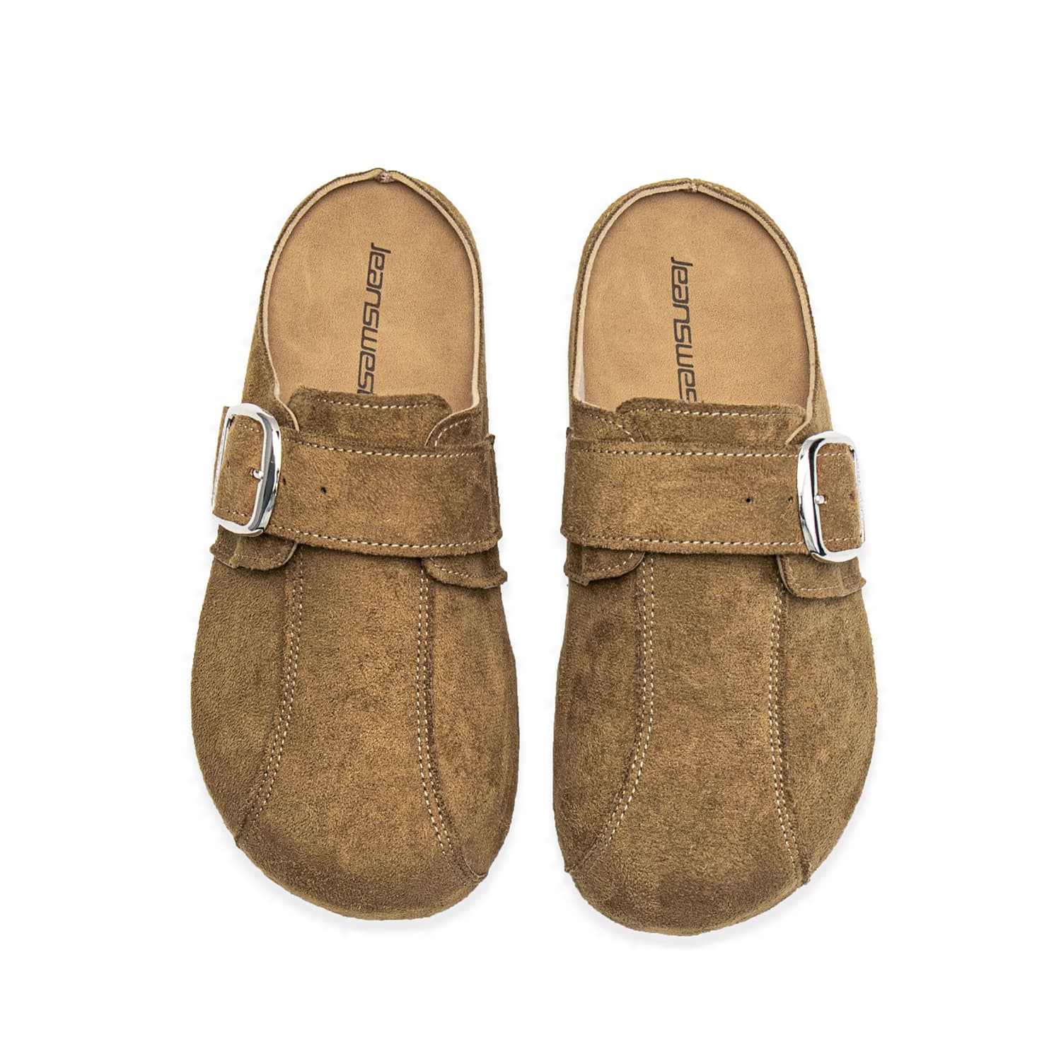 Сандалии JEANSWEST Birkenstock Стиль Обувь Земляной кофе Женские - изображение 3