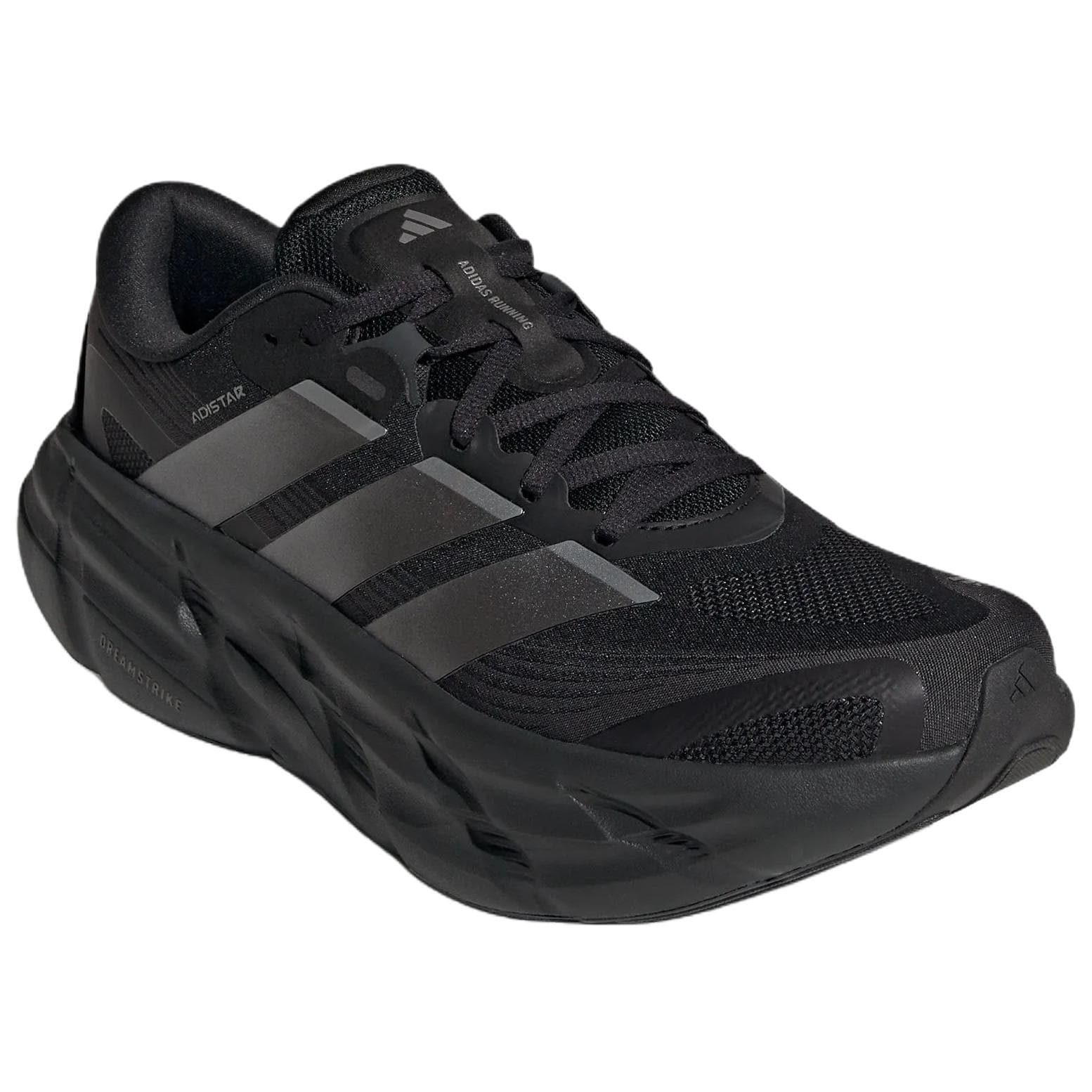 Кроссовки для бега Adidas Adistar 5 Беговые кроссовки Черный Яркий Металлик Железно-серый Угольно-черный Мужской - изображение 3
