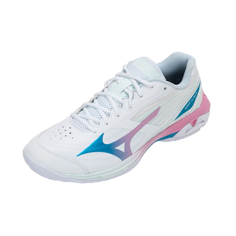 Кроссовки для бадминтона Кроссовки для бадминтона Mizuno Wave Claw 4 низкий топ ослепительно-розовый унисекс - изображение 3