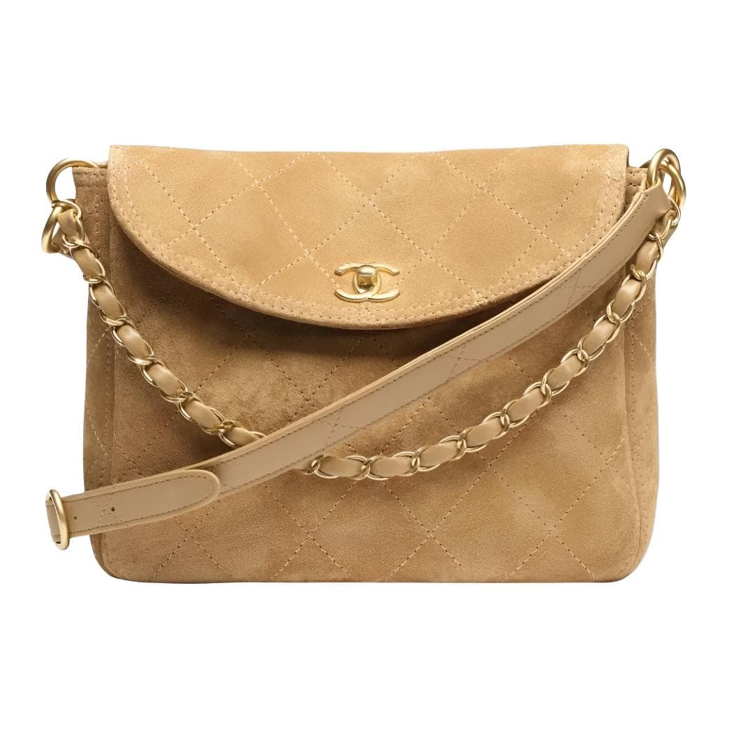 Сумка через плечо CHANEL HOBO 26C C Logo - изображение 1
