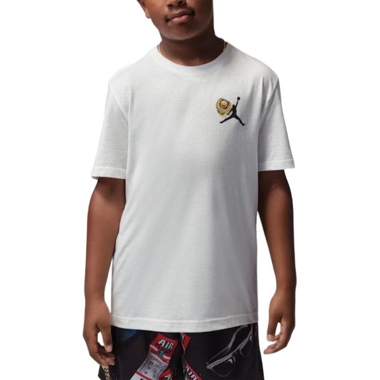 Футболка Джордан Белый Kids T-рубашки - изображение 1
