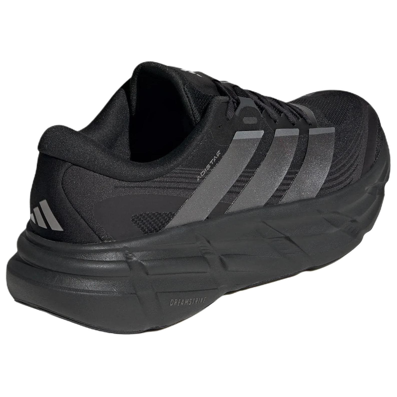 Кроссовки для бега Adidas Adistar 5 Беговые кроссовки Черный Яркий Металлик Железно-серый Угольно-черный Мужской - изображение 4