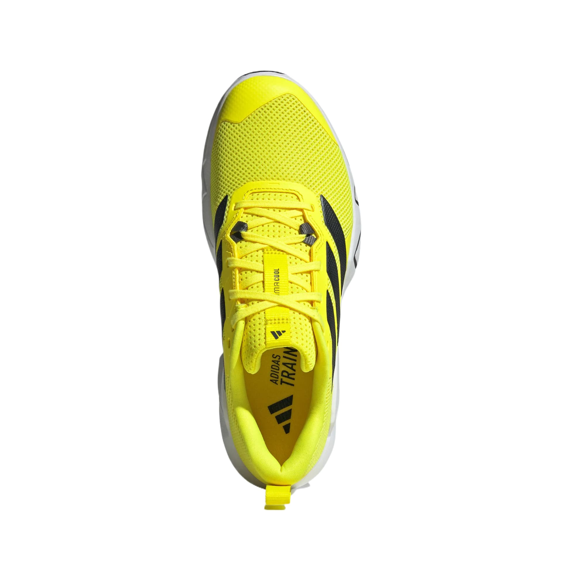 Кроссовки для спортзала Adidas RAPIDMOVE TRAINING Обувь Низкий Топ Солнечный Желтый Черный Цвет Мужской - изображение 3