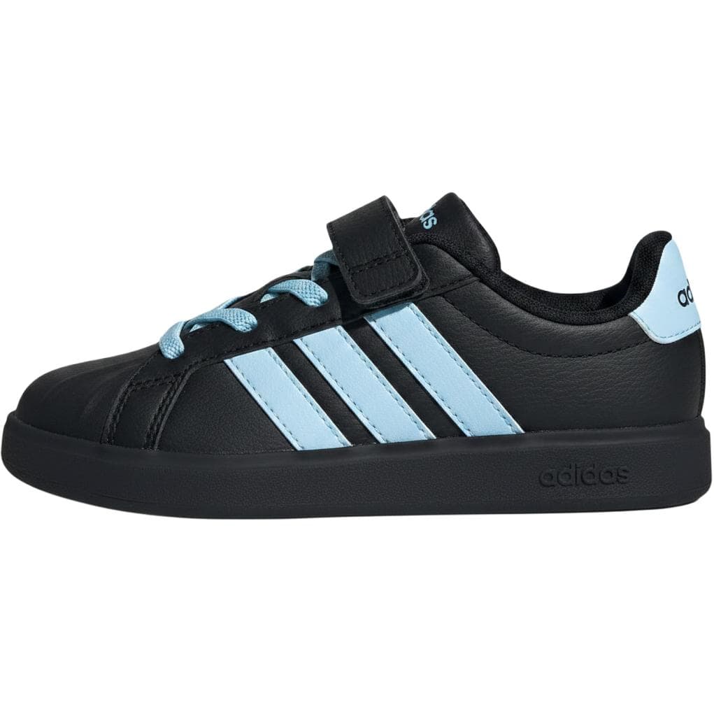 Кроссовки Adidas STREETTALK Детская Скейтбординг Обувь Черный Ледяной Синий Kids - изображение 1