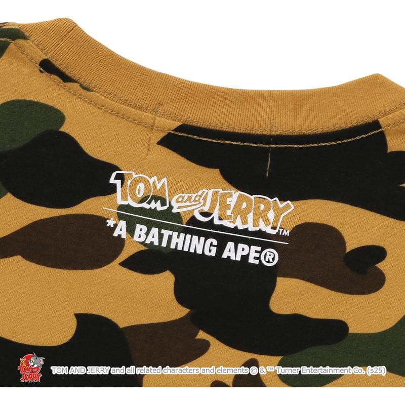 Футболка A BATHING APE X Том и Джерри T Рубашка Мужская - изображение 3