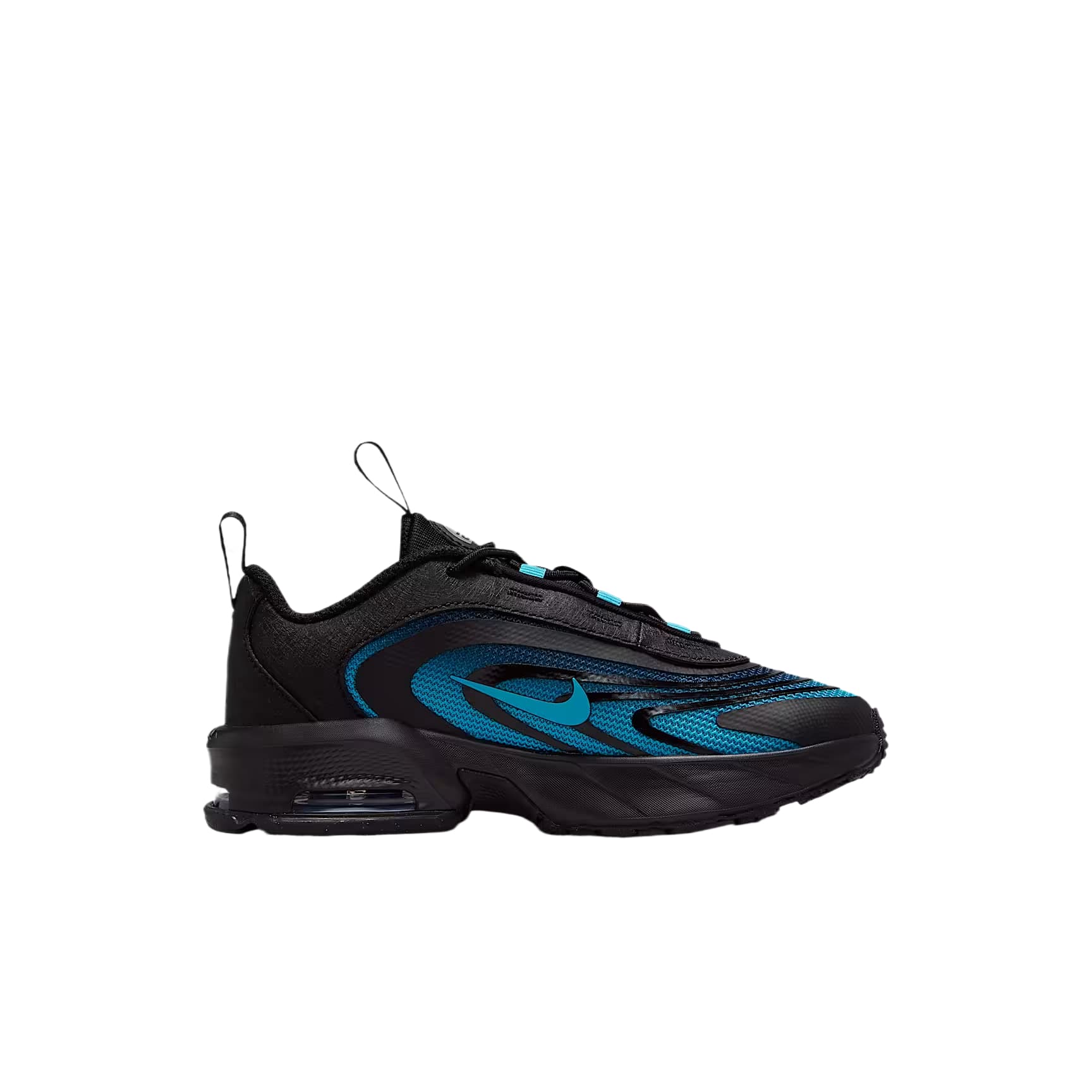 Кроссовки Nike Air MAX Пламя Детские беговые кроссовки Low Топ Черный золотой Серебряный Гамма-синий Kids - изображение 2