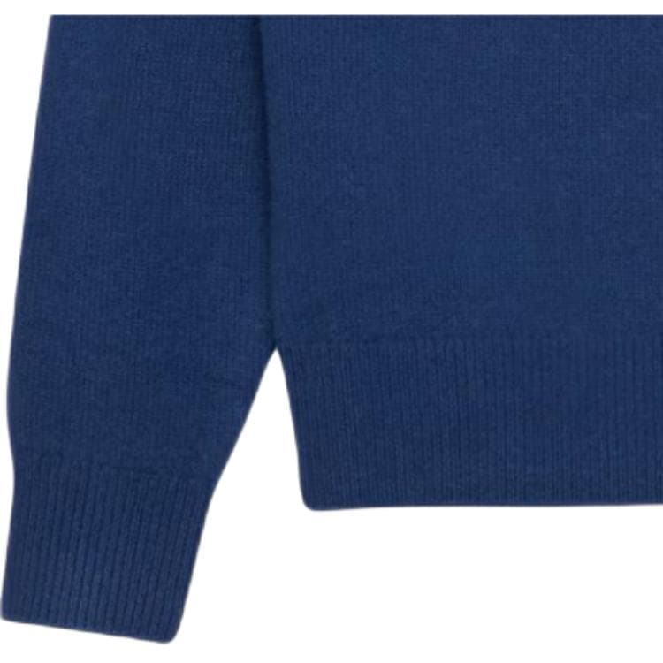 Aritzia Fw25 Essential Плюшевый свитер с круглым узором свободный с лодыжкой для женщин - изображение 3