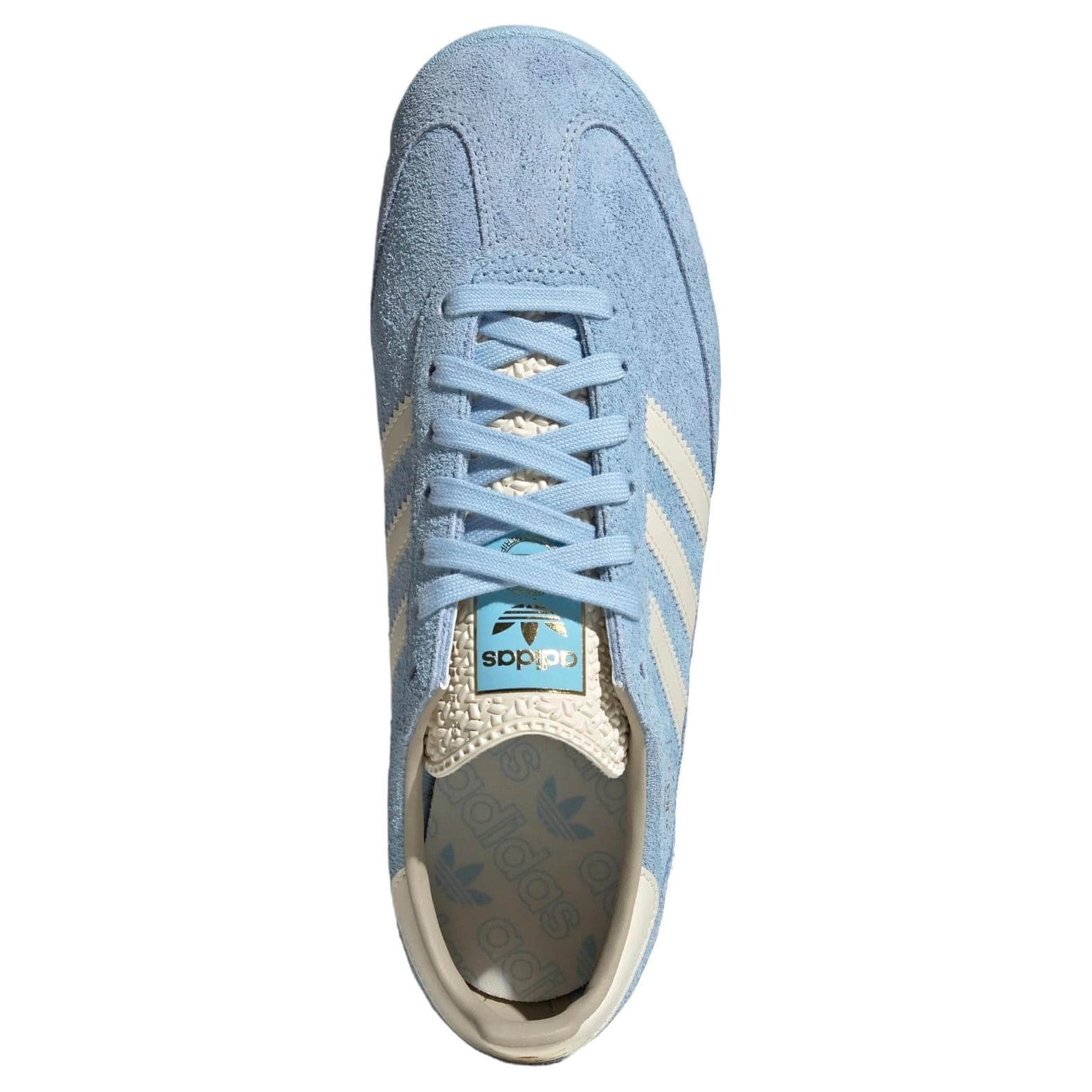 Кроссовки Adidas Originals SL 72 RS Повседневная обувь Небесно-синий Бежевый Основной черный Мужской - изображение 4