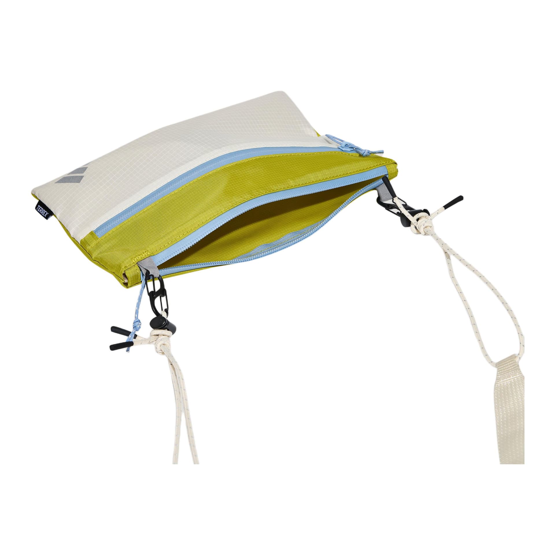 Сумка через плечо Adidas Crossbody сумки Темно-желтый зеленый и сливочный унисекс - изображение 4