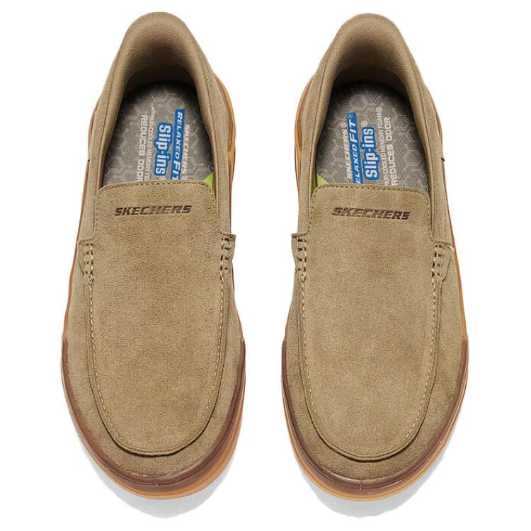 Лоферы Skechers Лоферы Low Топ Коричневый Мужской - изображение 3