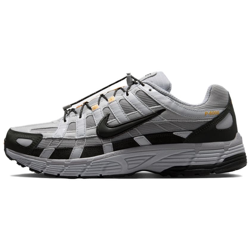 Кроссовки для бега NIKE P 6000 Беговые кроссовки Low Топ Серый черный Унисекс - изображение 1