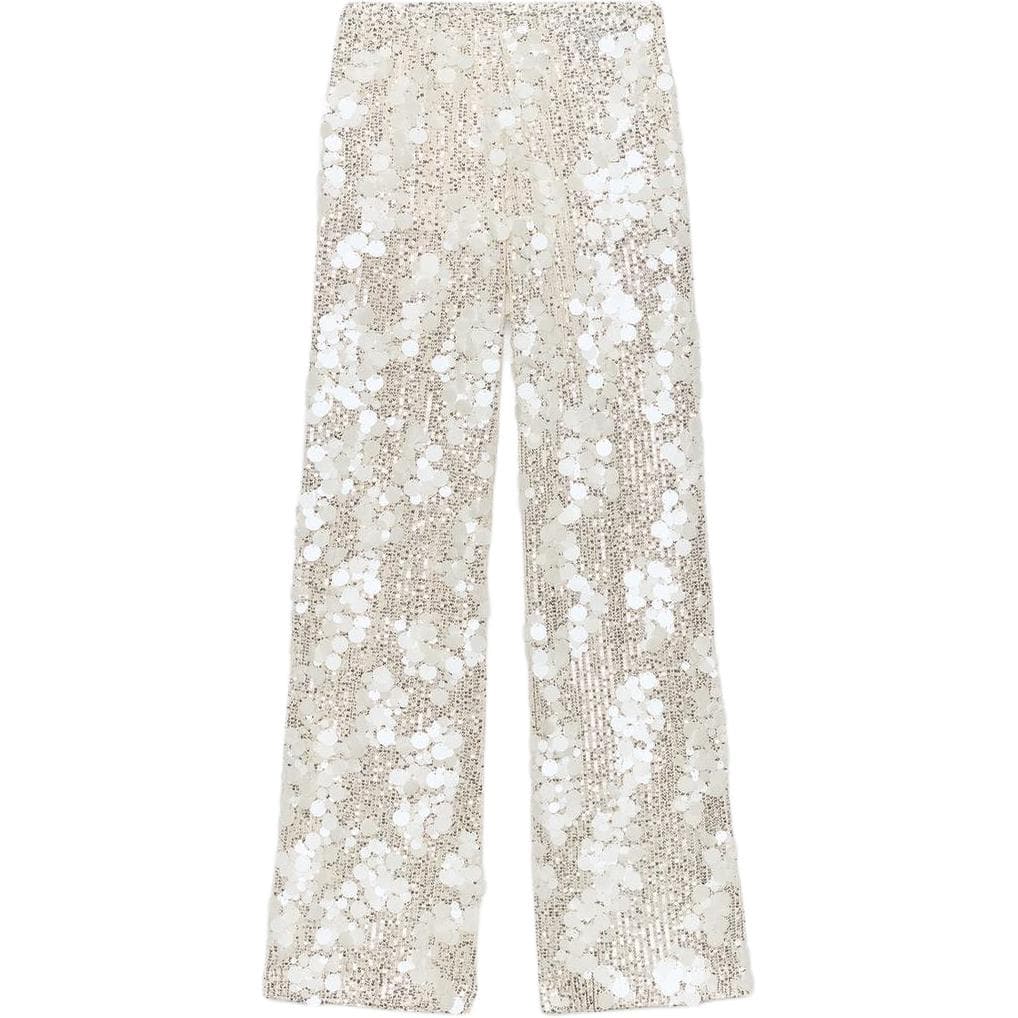 Штаны ZARA Silver Женские Повседневные Брюки - изображение 2