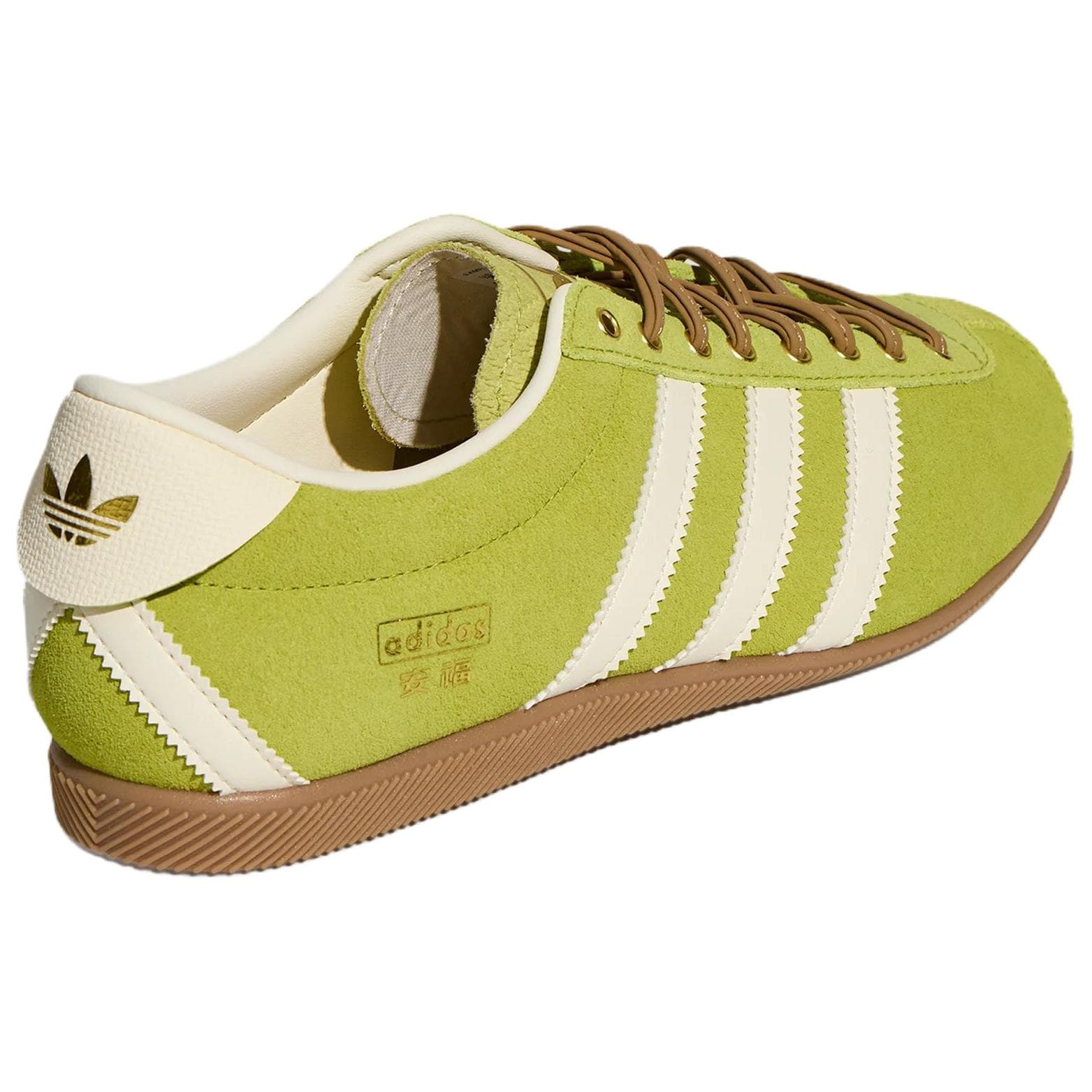 Кроссовки Adidas Originals ANFU Повседневная обувь Low Топ Мягкий Лаймово-зеленый Сливочный Светло-оранжевый Желтый Женские - изображение 4