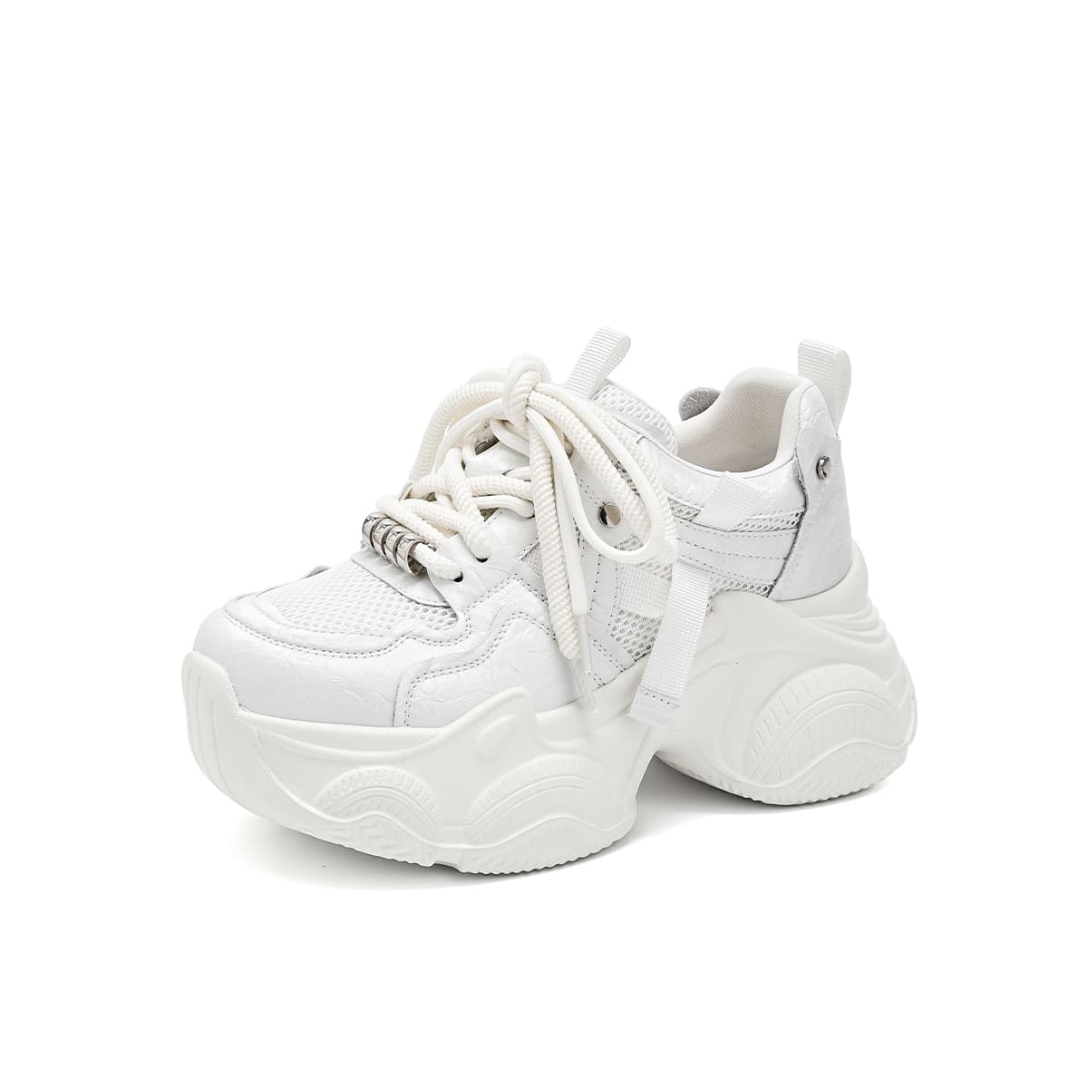 Кроссовки Hotwind массивные кроссовки Low Top Бежевый Женские - изображение 2