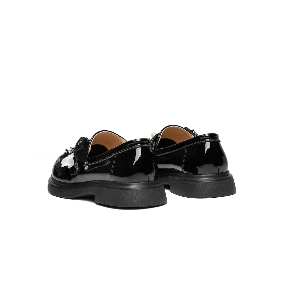 BELLE Детская кожаная обувь Low Top Черный Kids - изображение 4