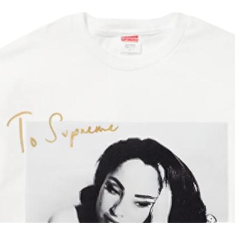 Футболка Supreme SS17 Sade Tee White - изображение 7