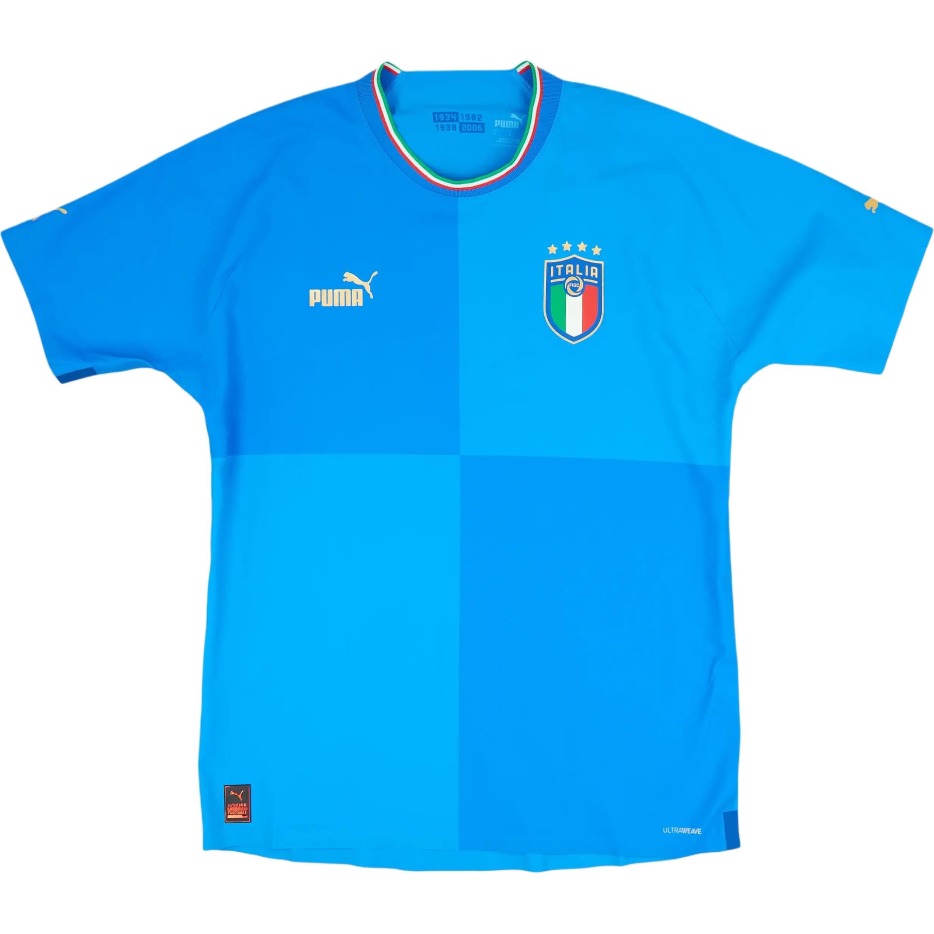PUMA Italy National Team AZURA Синий Мужской Футбольные джерси - изображение 1
