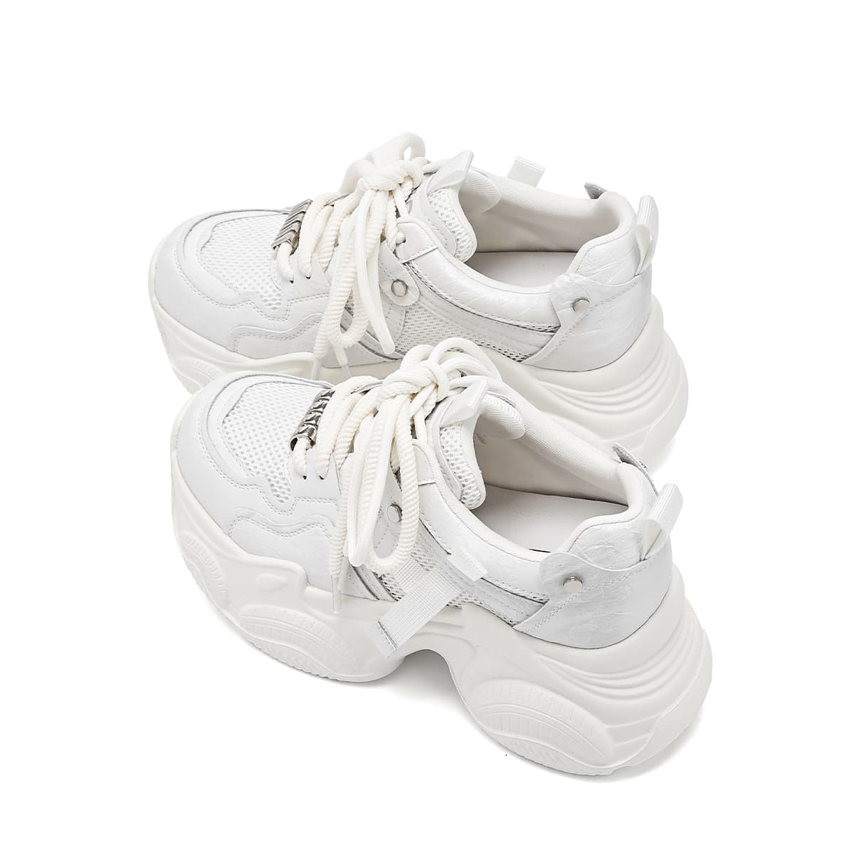 Кроссовки Hotwind массивные кроссовки Low Top Бежевый Женские - изображение 4