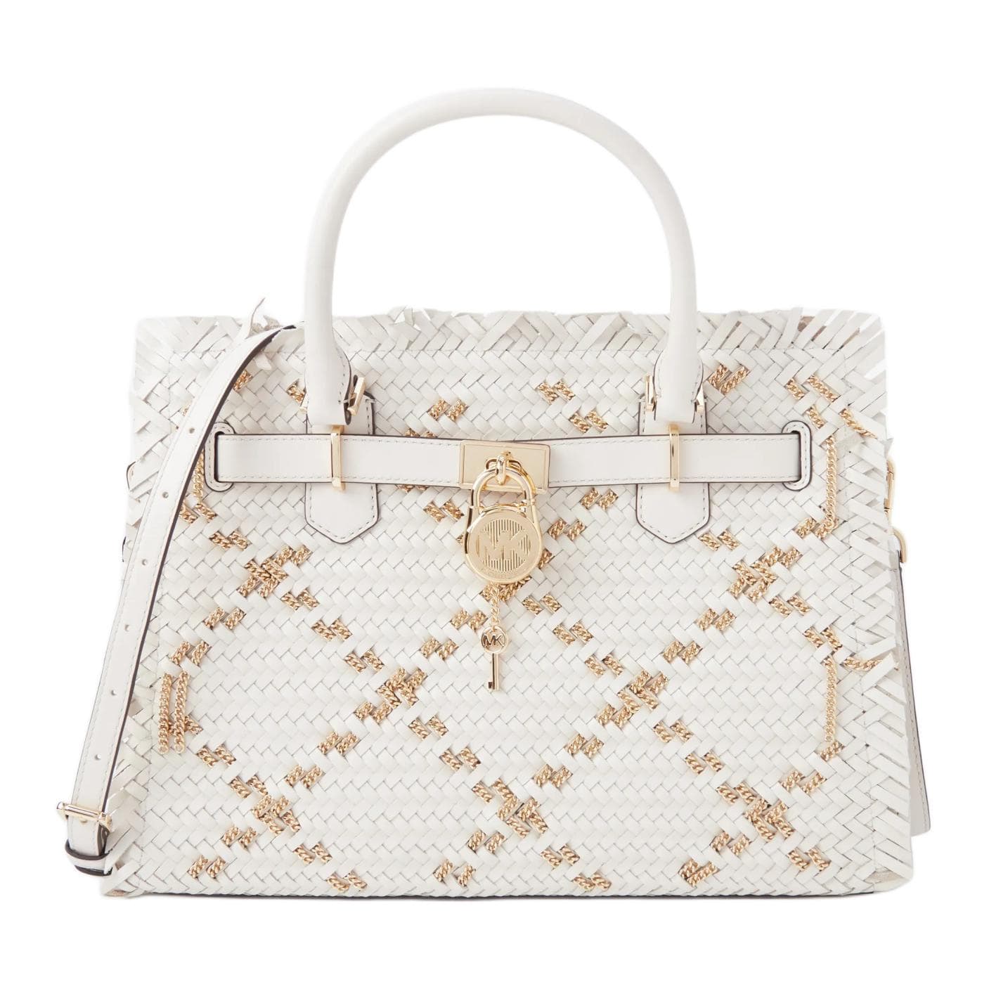 Сумка Michael Kors Hamilton White - изображение 1