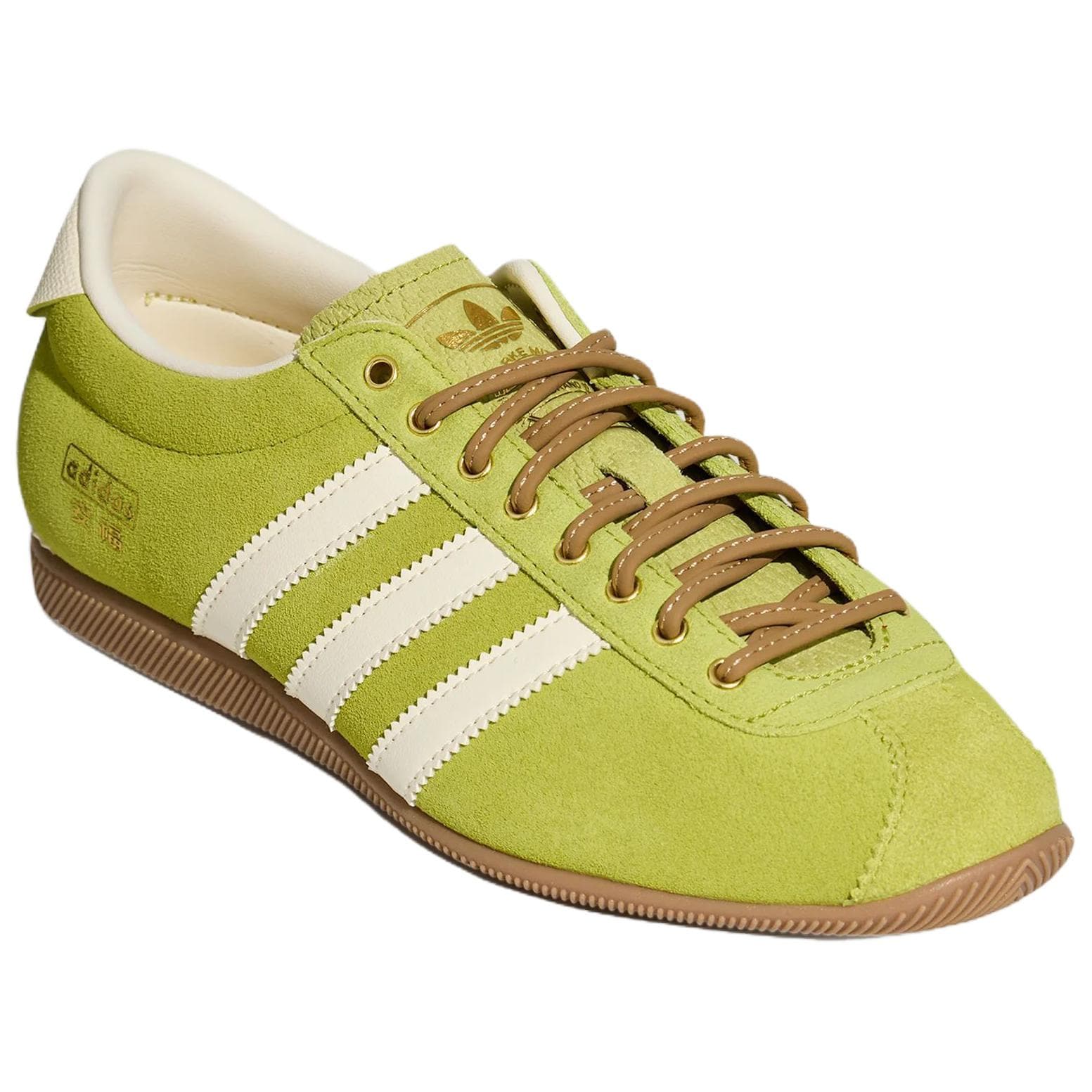 Кроссовки Adidas Originals ANFU Повседневная обувь Low Топ Мягкий Лаймово-зеленый Сливочный Светло-оранжевый Желтый Женские - изображение 3
