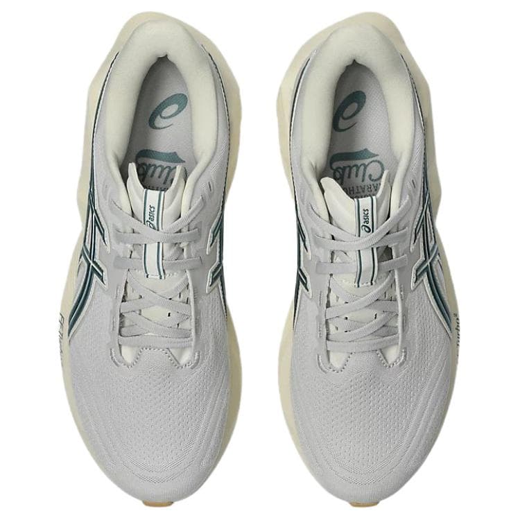 Кроссовки для бега ASICS NOVABLAST 6 Беговые кроссовки Низкий Топ Облачный Серый Туманный Синий Зеленый Унисекс - изображение 5