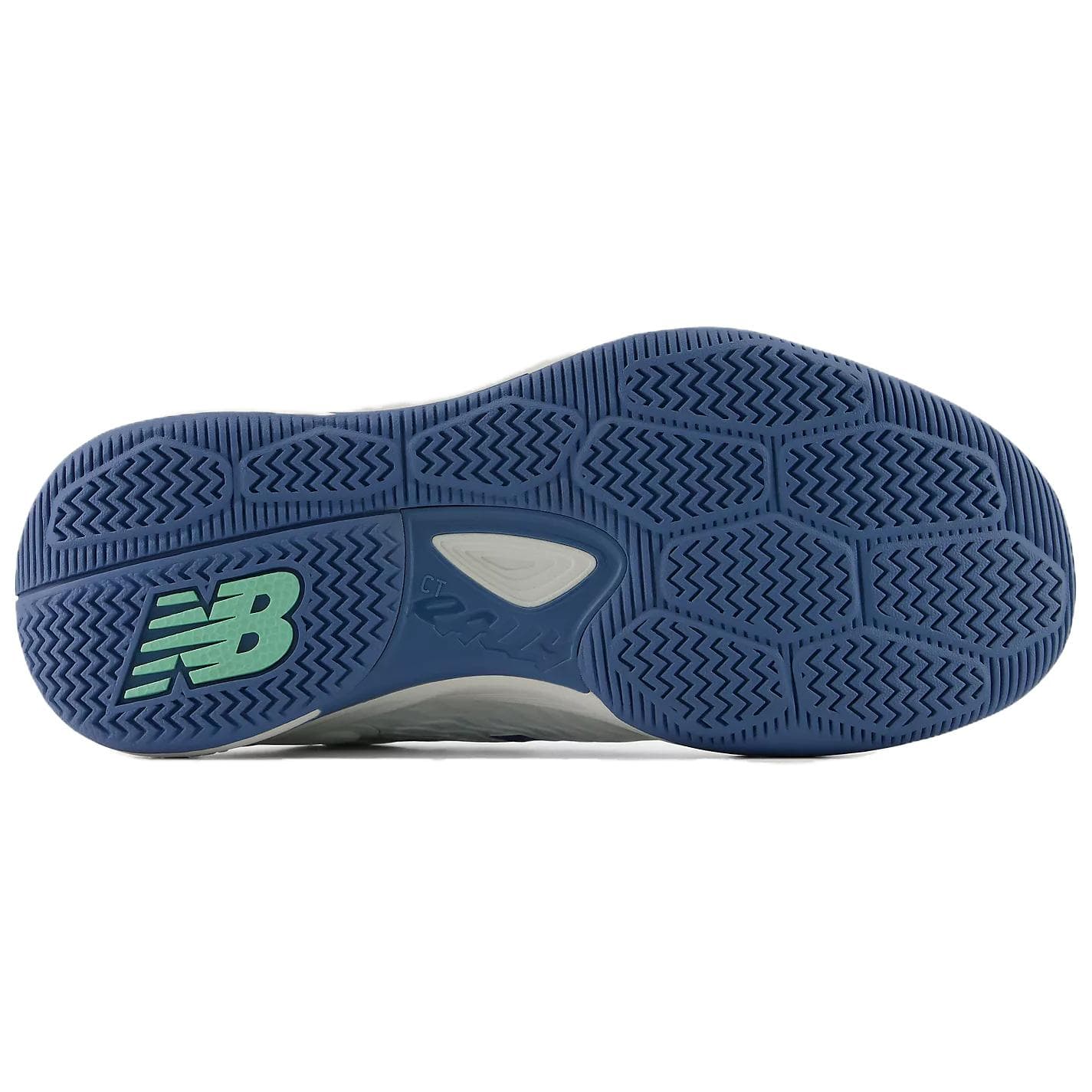 Кроссовки для тенниса New Balance Fresh Foam X CT RALLY V2 Кроссовки для тенниса Низкий Топ Синий Белый Женские - изображение 5