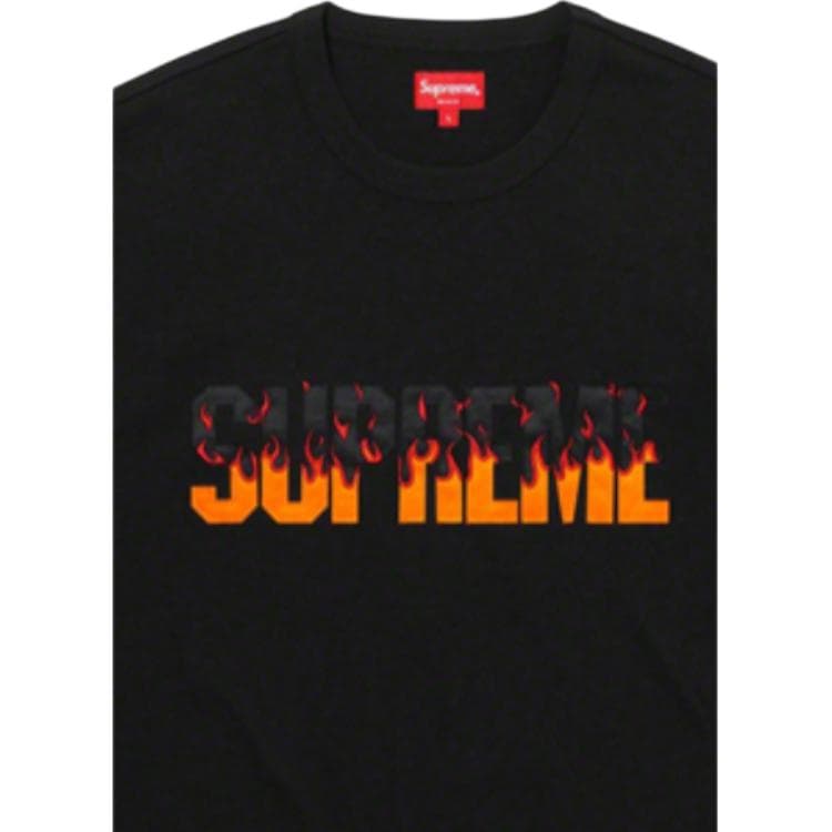 Футболка Supreme Flame S/S Top - изображение 6