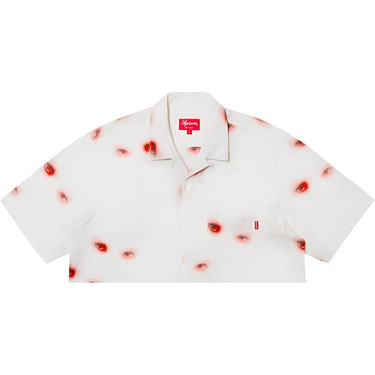 Рубашка Supreme FW19 Week 1 Eyes Rayon SS Shirt - изображение 5