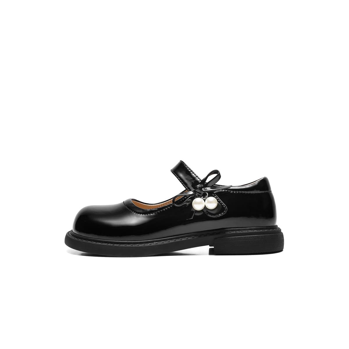 BELLE Детская кожаная обувь Low Top Черный Kids - изображение 1